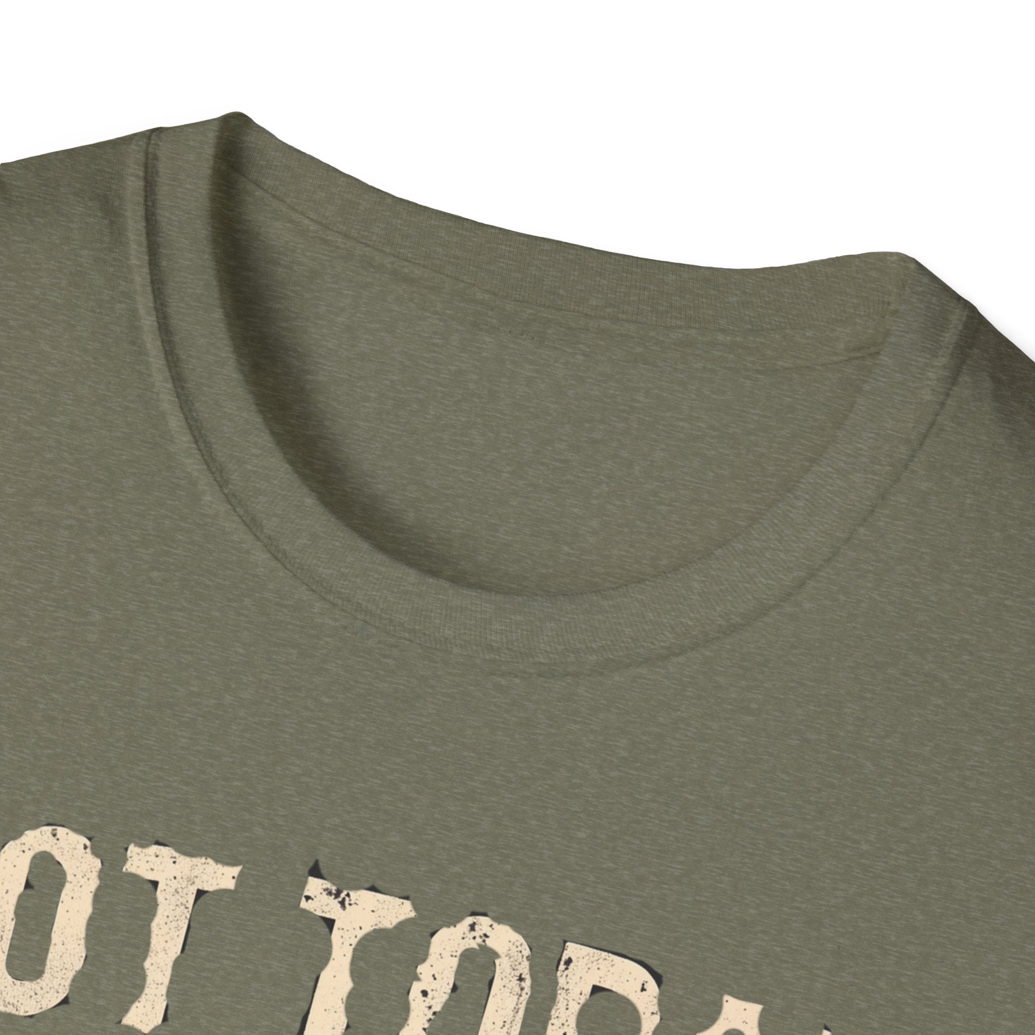Not Today Satan I’m Busy T‑Shirt — Funny Christian Faith Graphic Tee