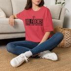 Faith Confidence T-Shirt — "God. Fidence" Christian Inspirational Tee