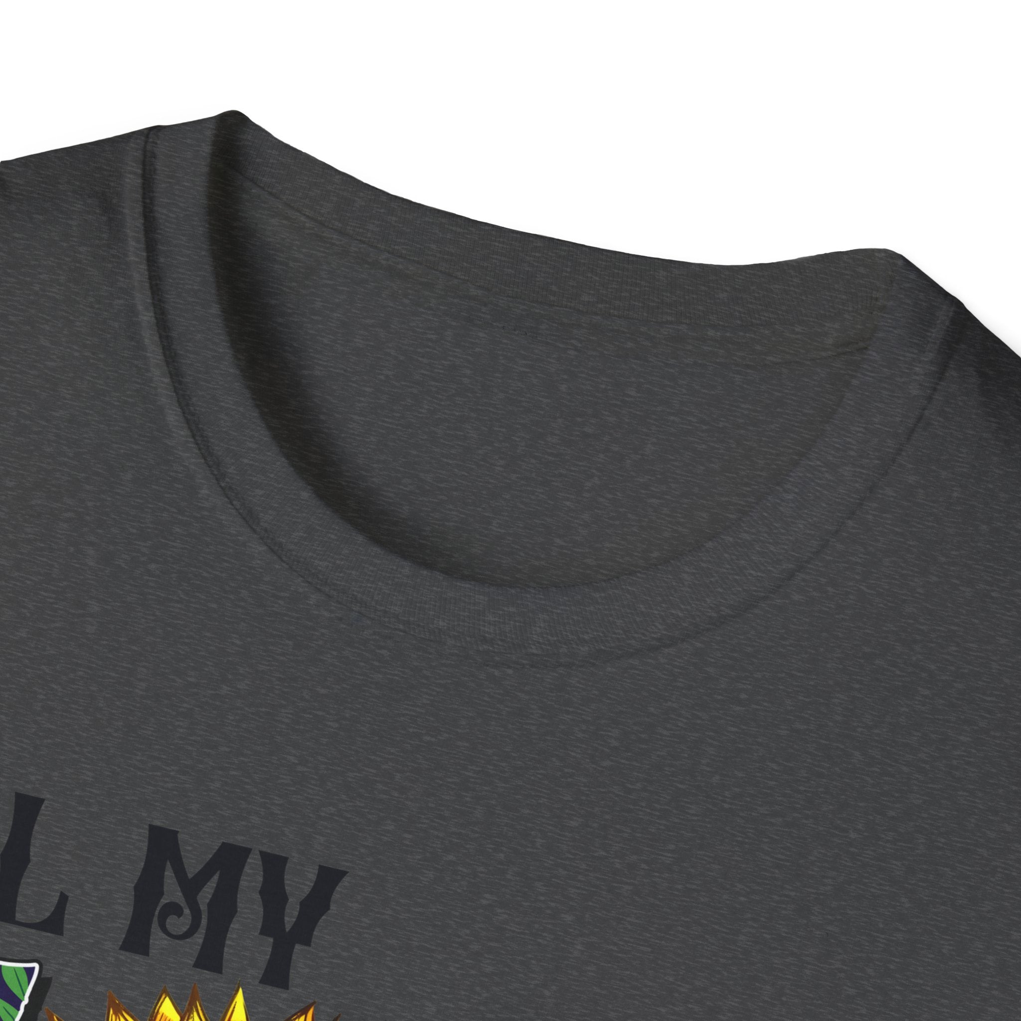 Faith T-Shirt — “All My Hope Is In Jesus” Sunflower Floral Design