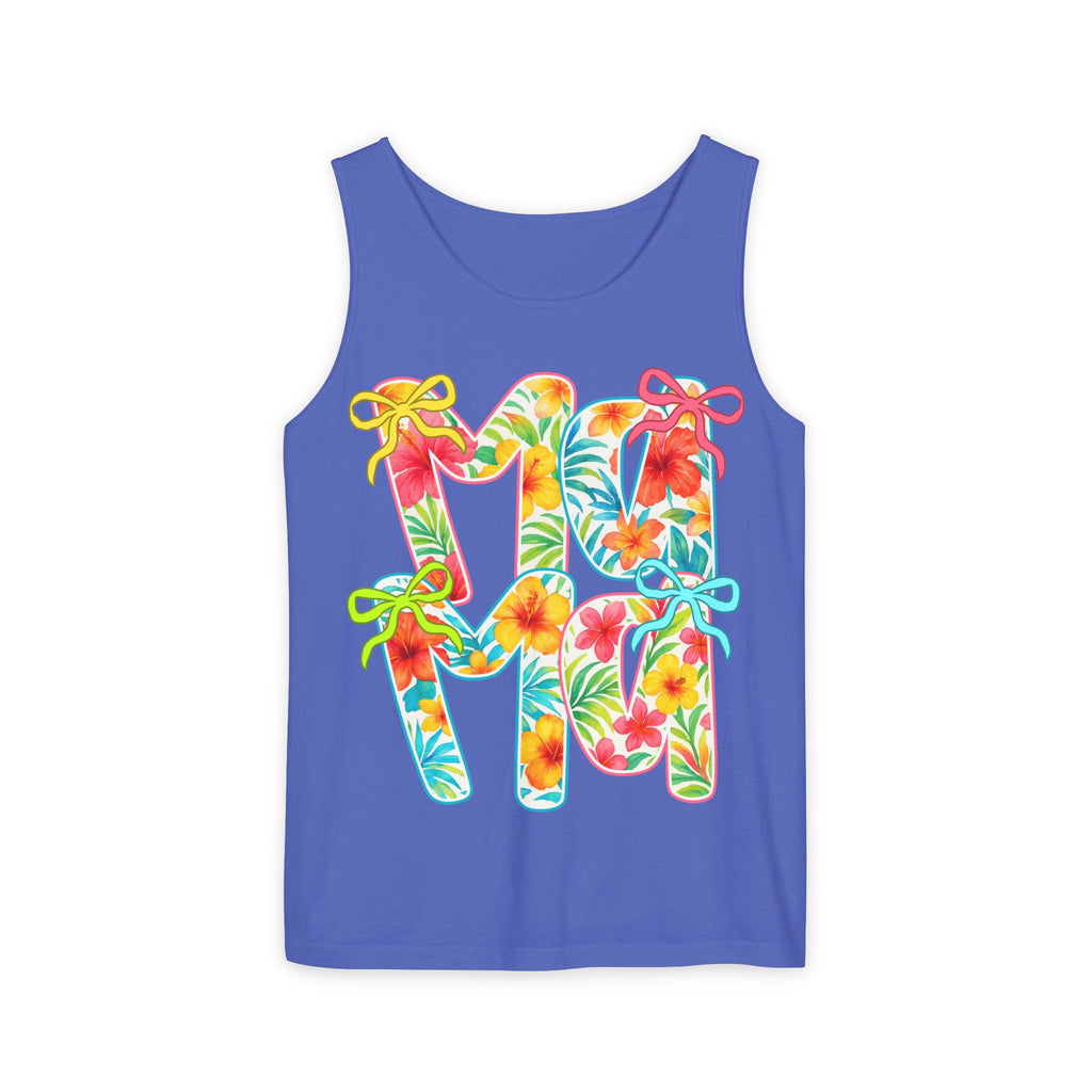 Hawaii Floral 'Mama' Tank Top — Tropical Vacation Beachwear