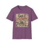 Gen X Women Don't Panic T-Shirt — Retro Raccoon Vintage Graphic Tee