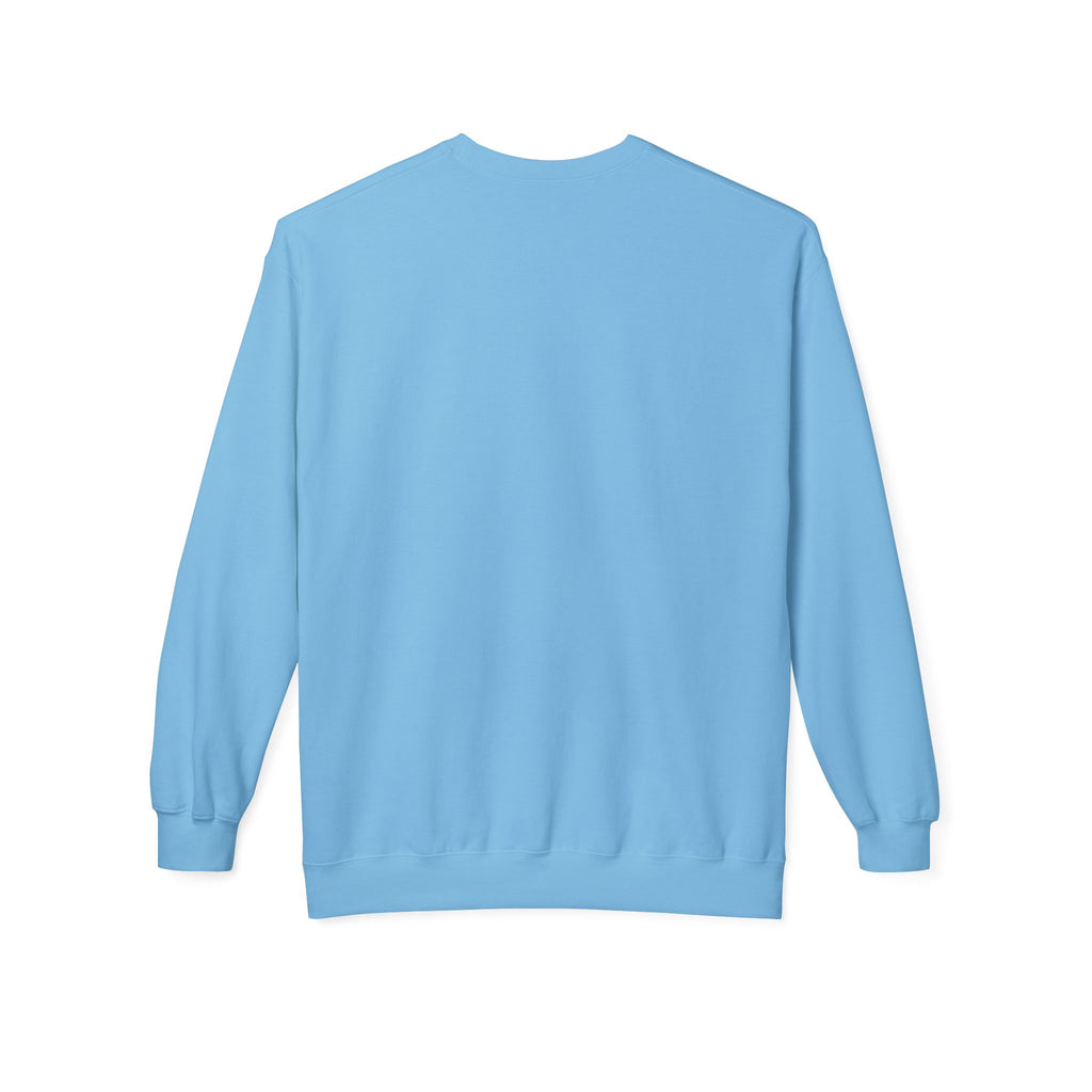 God Blessed the USA Crewneck Sweatshirt — Patriotic Christian American Flag Design