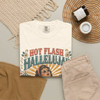 T-Shirt — "Hot Flash Hallelujah" Vintage Gospel Graphic Tee