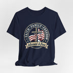Faith Family Freedom Tee | patriotic, faith-based, vintage Americana