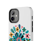 Tough Phone Case — “Love Like Jesus” Floral Christian iPhone Case