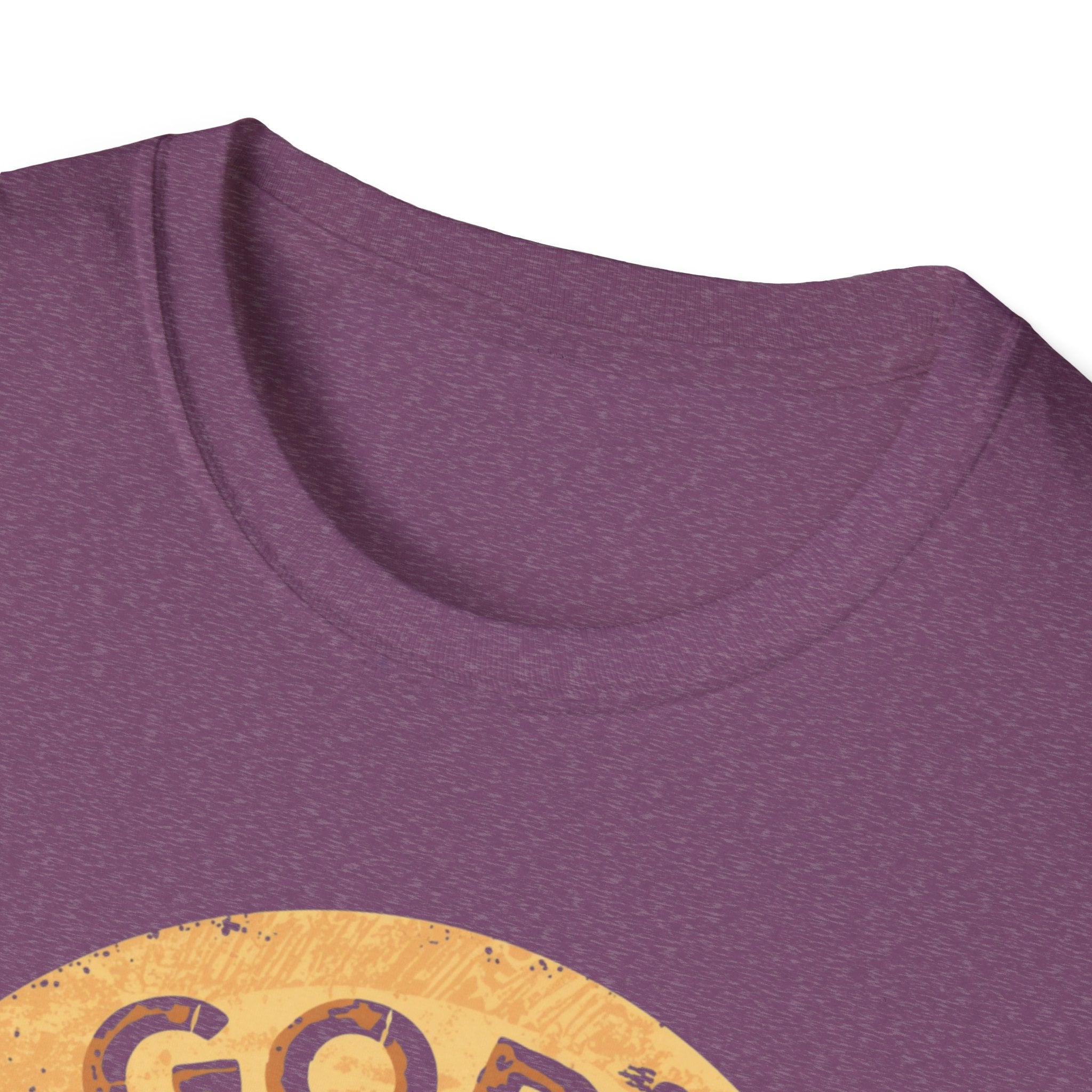 Christian T-Shirt — "God’s Still Working on My Attitude" Retro Sun Graphic