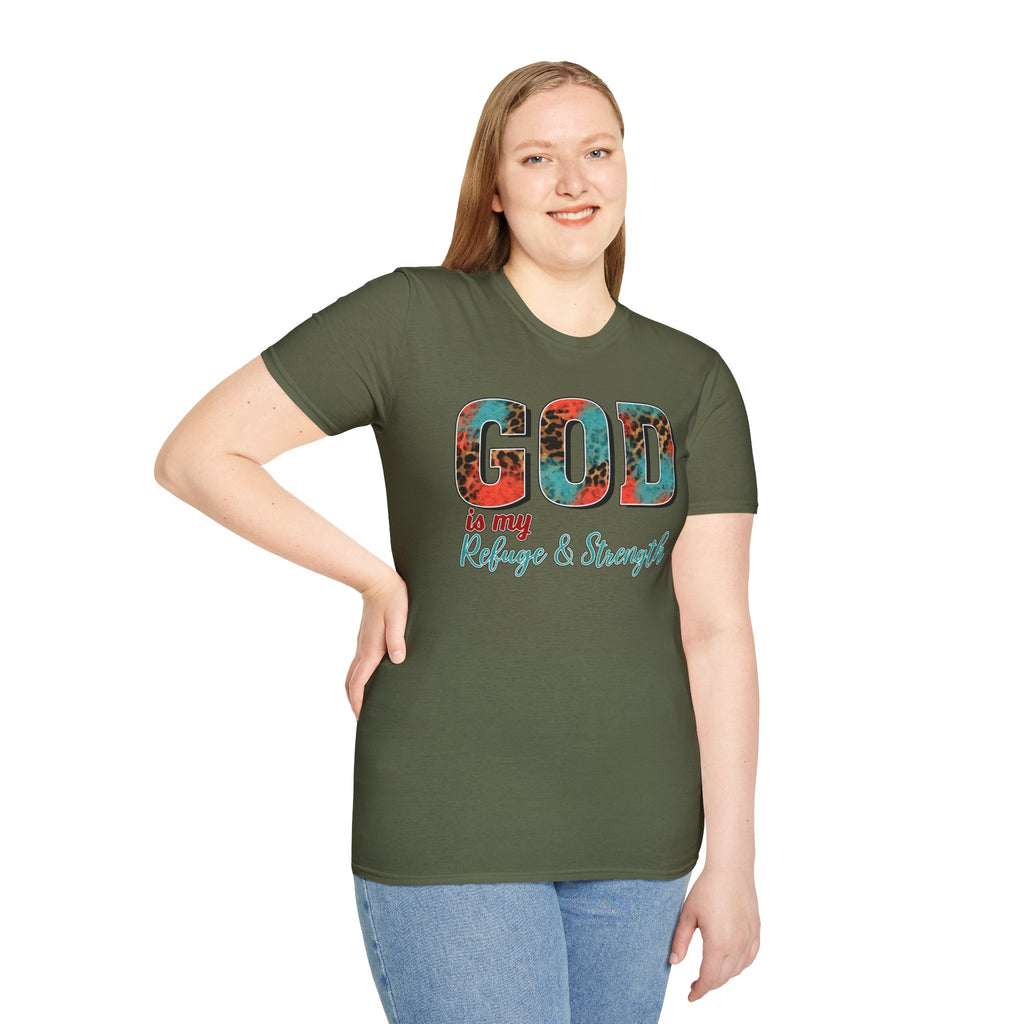 God Is My Refuge & Strength T-Shirt