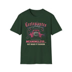 Ecclesiastes Retro Phone T-Shirt — "Meaningless... But Make It Fashion" Graphic Tee