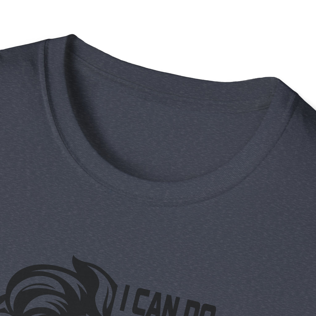 Philippians 4:13 Lion T-Shirt – "I Can Do All Things Through Christ" Christian Tee
