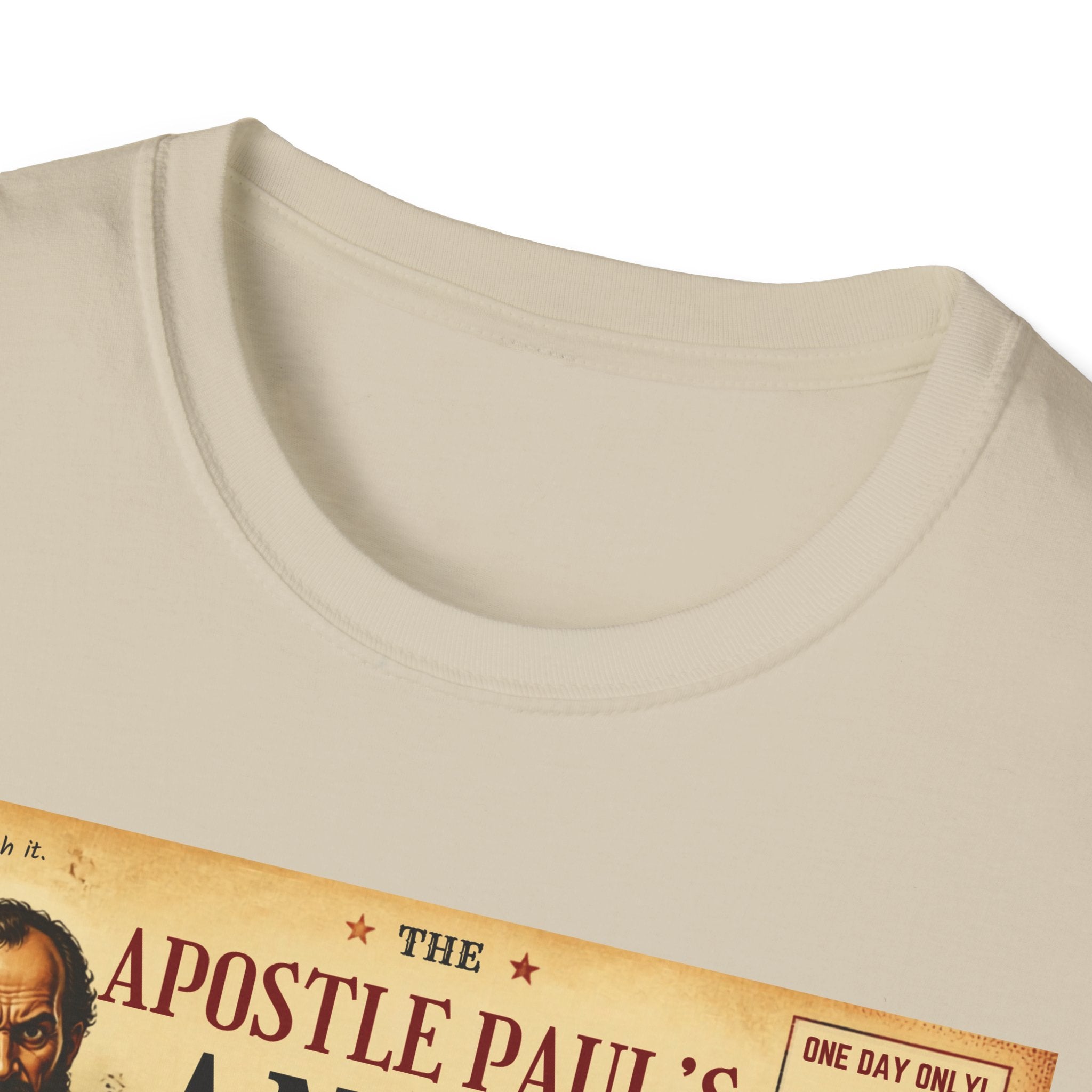 T-Shirt — "Apostle Paul's Anger Management Seminar" Vintage Christian Humor Tee