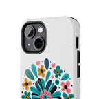 Tough Phone Case — “Love Like Jesus” Floral Christian iPhone Case