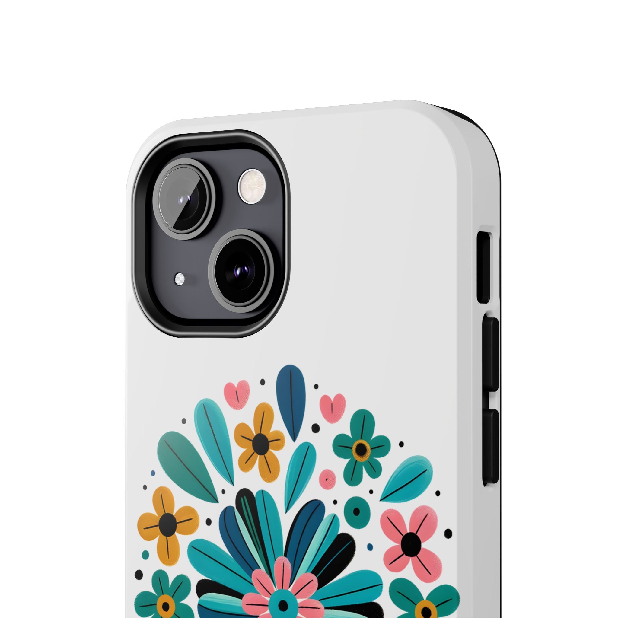 Tough Phone Case — “Love Like Jesus” Floral Christian iPhone Case
