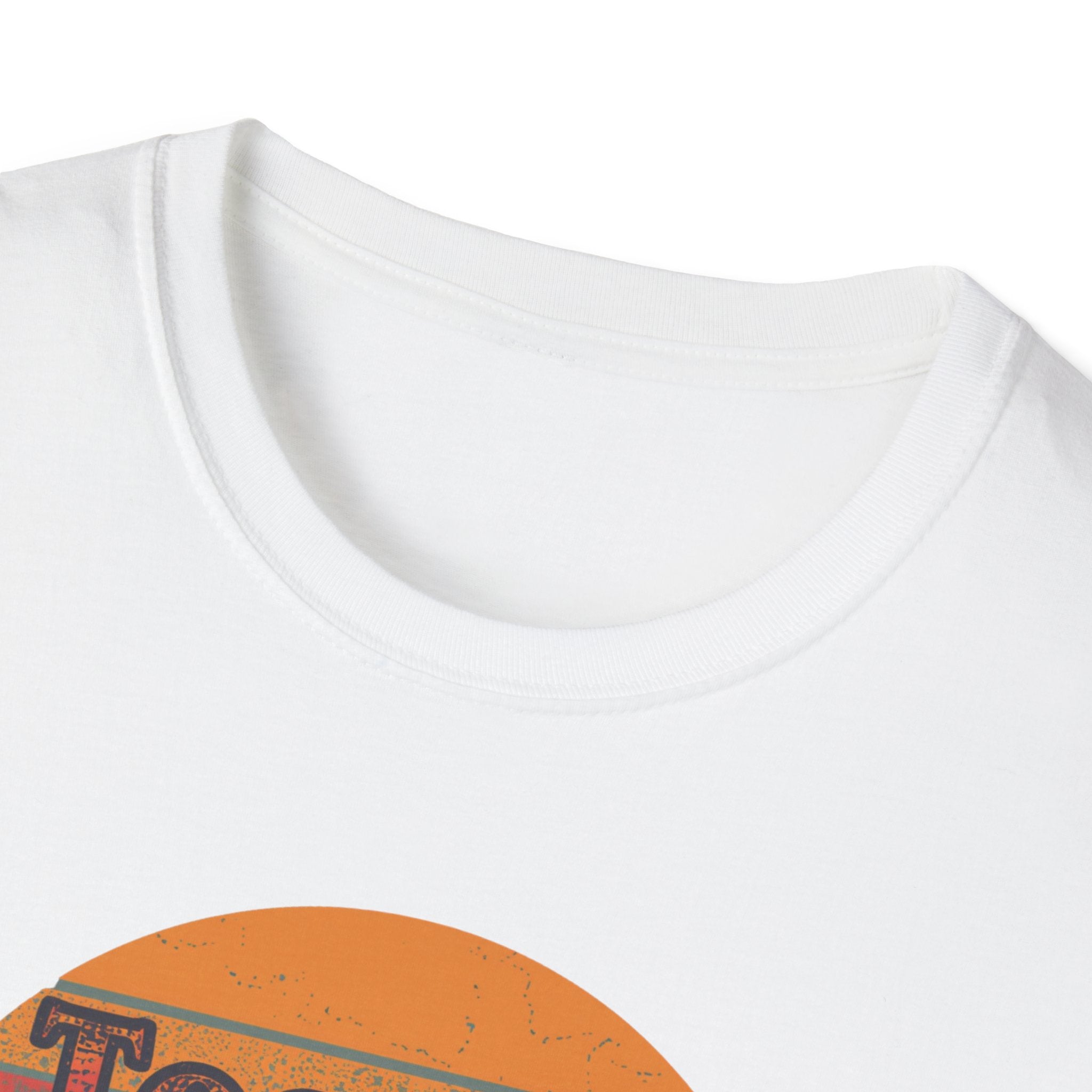 Too Blessed To Argue T-Shirt — Retro Sunset Faith Graphic Tee