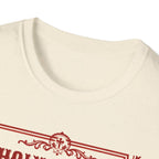 Holy Water & Ibuprofen T-Shirt — Funny Gen X Survival Tee