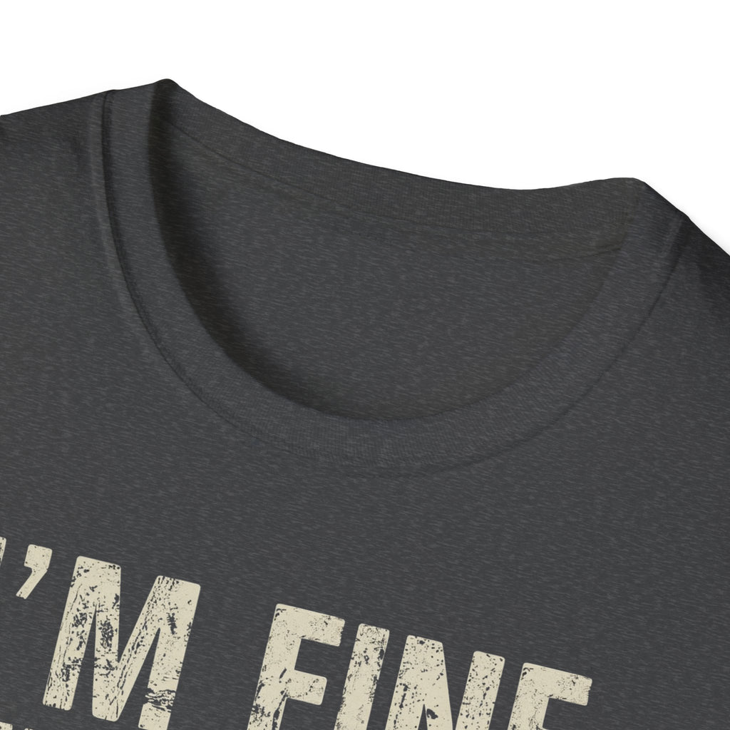 Blessed Face T-Shirt — "I'm Fine. This Is My Blessed Face." Graphic Tee