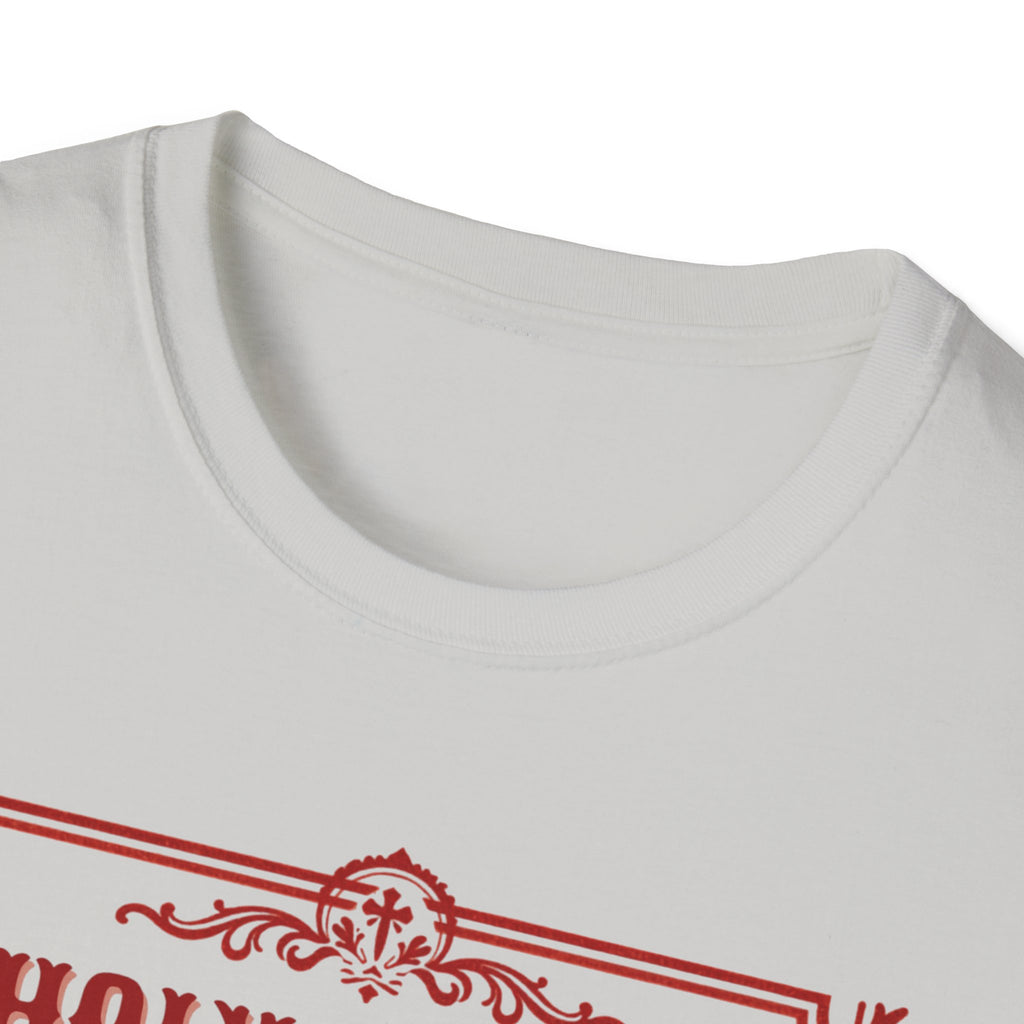Holy Water & Ibuprofen T-Shirt — Funny Gen X Survival Tee