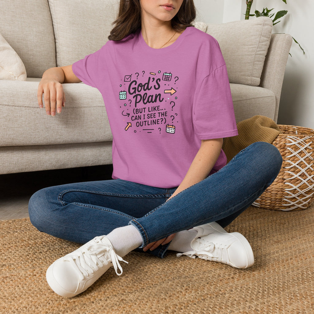 God's Plan Illustration T-Shirt