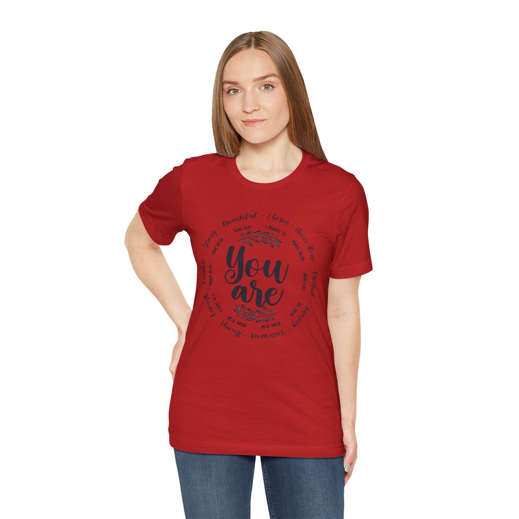 You Are Inspirational Tee — Positive Affirmation Graphic T‑Shirt