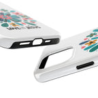 Tough Phone Case — “Love Like Jesus” Floral Christian iPhone Case