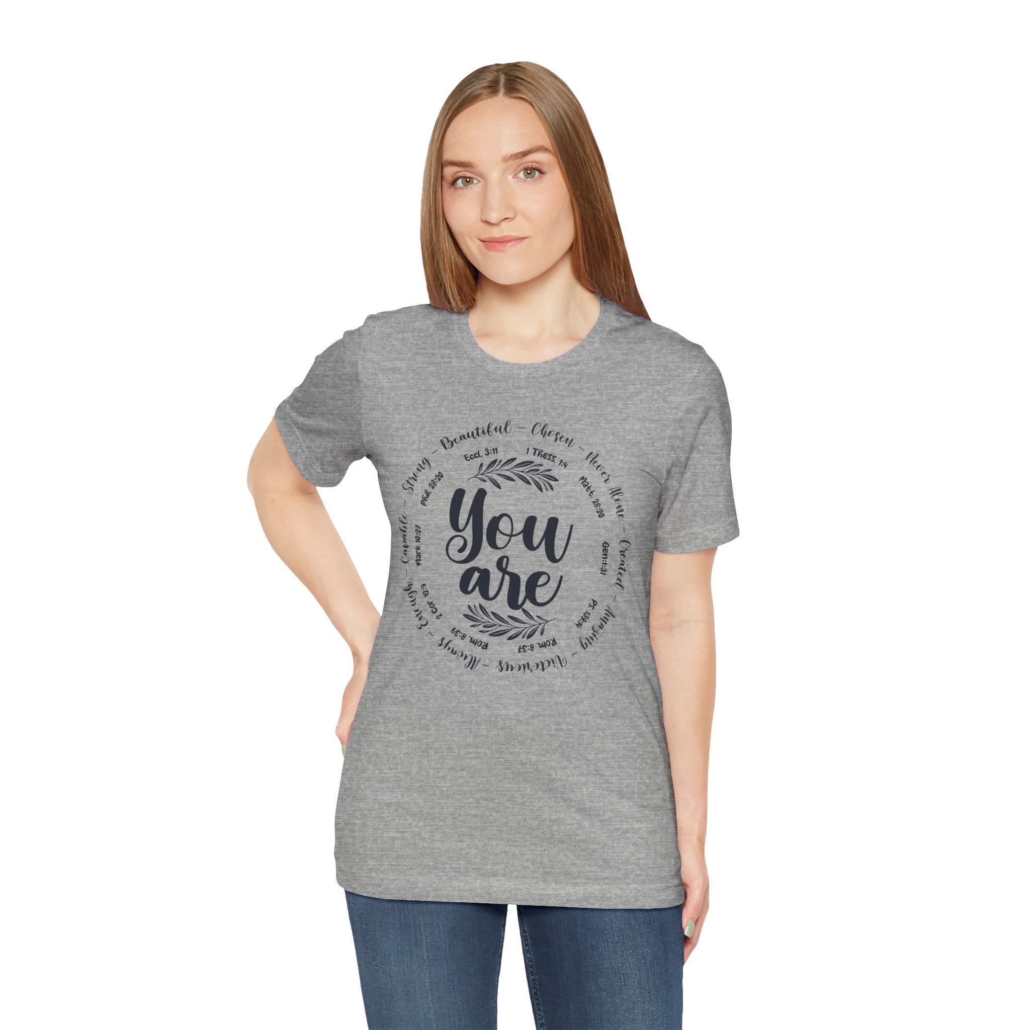 You Are Inspirational Tee — Positive Affirmation Graphic T‑Shirt