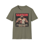 Samson Strength T-Shirt – "Strength Issues Detected" Retro Gym Tee