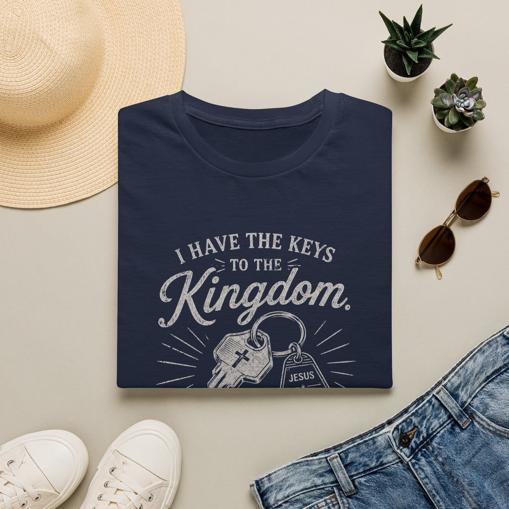 Kingdom Keys T-Shirt — "I Have the Keys to the Kingdom" Church Faith Tee