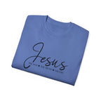 Jesus Script Tee — "Jesus: The Way The Truth The Life" Christian Faith T-Shirt