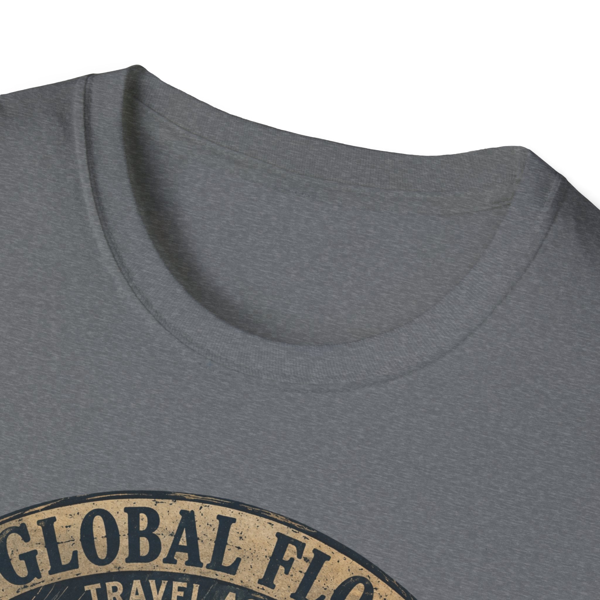 Global Flood Travel Badge T-Shirt – Vintage Ark Graphic Tee ("Unsubscribe from Humanity")