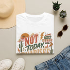Not Today Pharisee T-Shirt — Retro Desert Christian Faith Tee