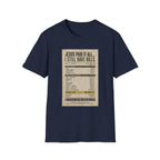 Jesus Paid It All Receipt Tee — 'I Still Have Bills' Christian Humor T-Shirt