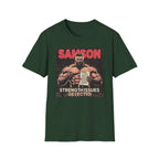 Samson Strength T-Shirt – "Strength Issues Detected" Retro Gym Tee