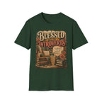 Blessed Are the Introverts T-Shirt — Cozy Vintage Introvert Tee