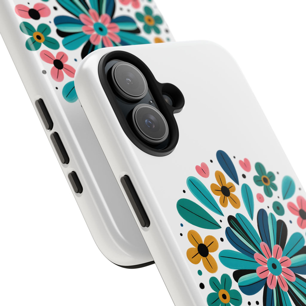 Tough Phone Case — “Love Like Jesus” Floral Christian iPhone Case