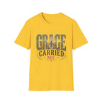Grace Carried Me T‑Shirt — Inspirational Christian Faith Graphic Tee