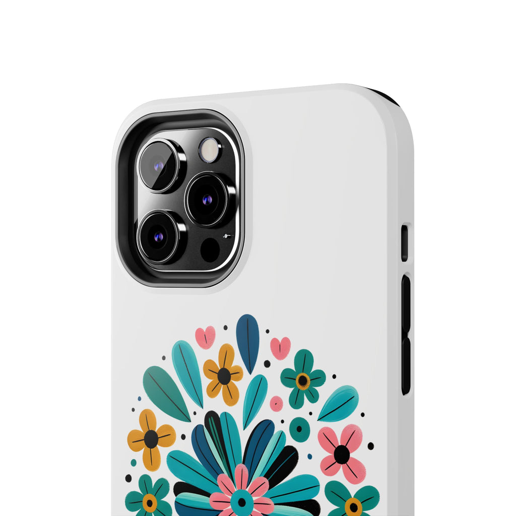 Tough Phone Case — “Love Like Jesus” Floral Christian iPhone Case