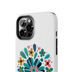 Tough Phone Case — “Love Like Jesus” Floral Christian iPhone Case