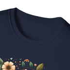 Inspirational T-Shirt — "God Is Still Writing Your Story" Floral Faith Tee