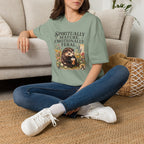 "Spiritually Mature, Emotionally Feral" Hedgehog Graphic Tee