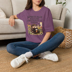 "Spiritually Mature, Emotionally Feral" Hedgehog Graphic Tee