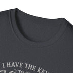 Kingdom Keys T-Shirt — "I Have the Keys to the Kingdom" Church Faith Tee