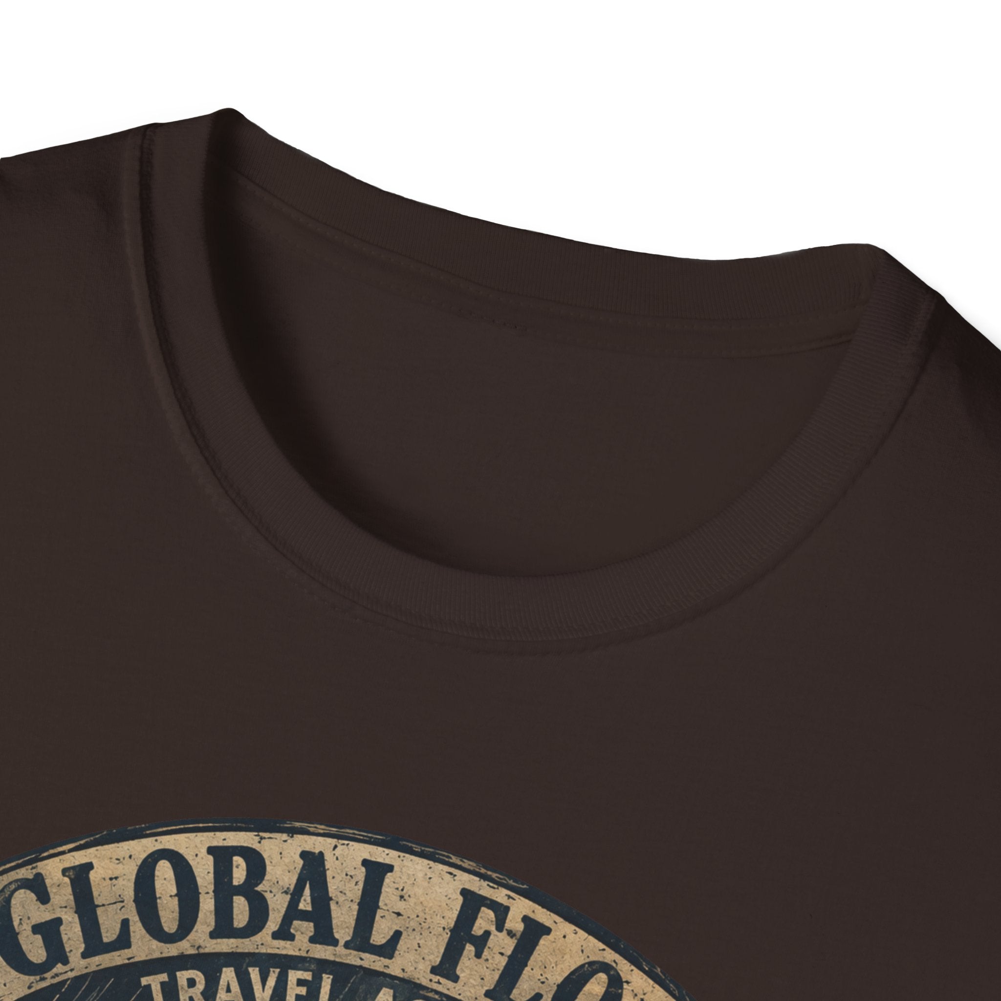 Global Flood Travel Badge T-Shirt – Vintage Ark Graphic Tee ("Unsubscribe from Humanity")