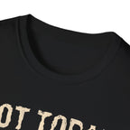Not Today Satan I’m Busy T‑Shirt — Funny Christian Faith Graphic Tee