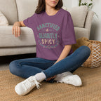 Sanctified & Slightly Spicy T-Shirt — Christian Faith with Fun Attitude
