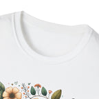 Inspirational T-Shirt — "God Is Still Writing Your Story" Floral Faith Tee
