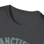 Sanctified & Slightly Spicy T-Shirt — Christian Faith with Fun Attitude