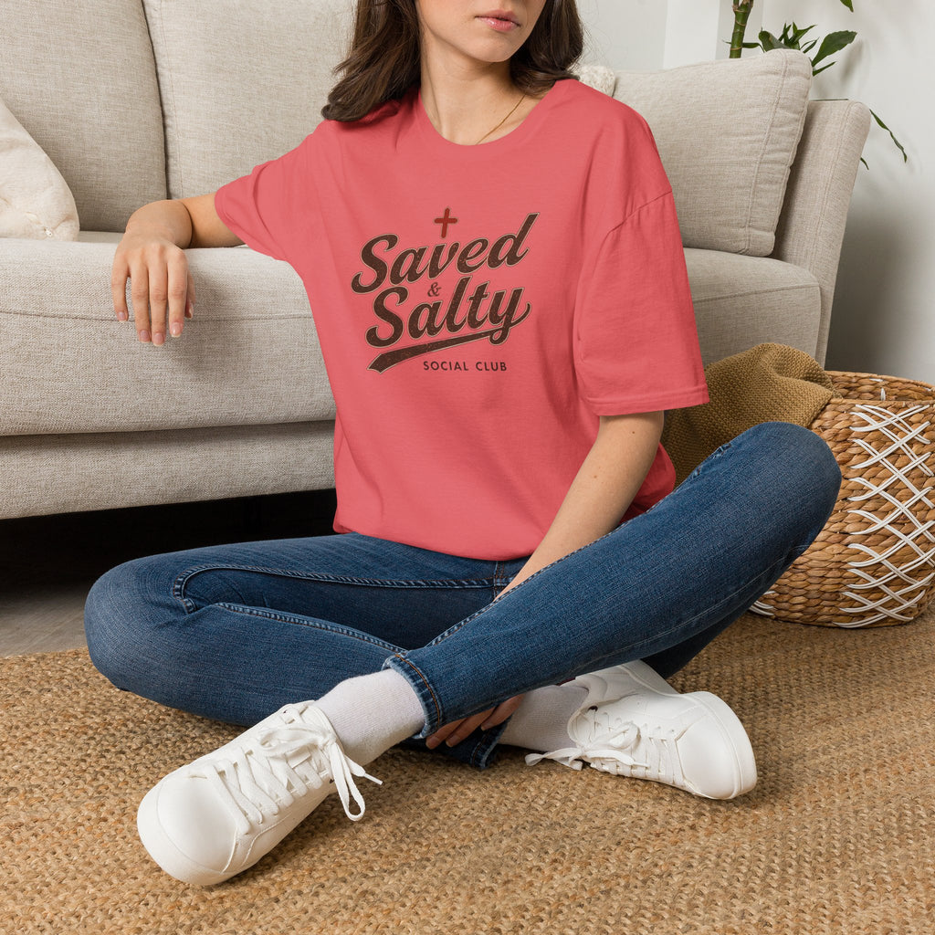Saved & Salty T-Shirt — Christian Social Club Graphic Tee