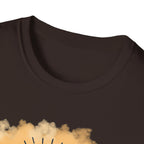 Be The Light Graphic T-Shirt — Floral Lightbulb Inspirational Tee