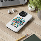 Tough Phone Case — “Love Like Jesus” Floral Christian iPhone Case
