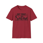 Not Today Satan T-Shirt — Funny Christian Faith Graphic Tee