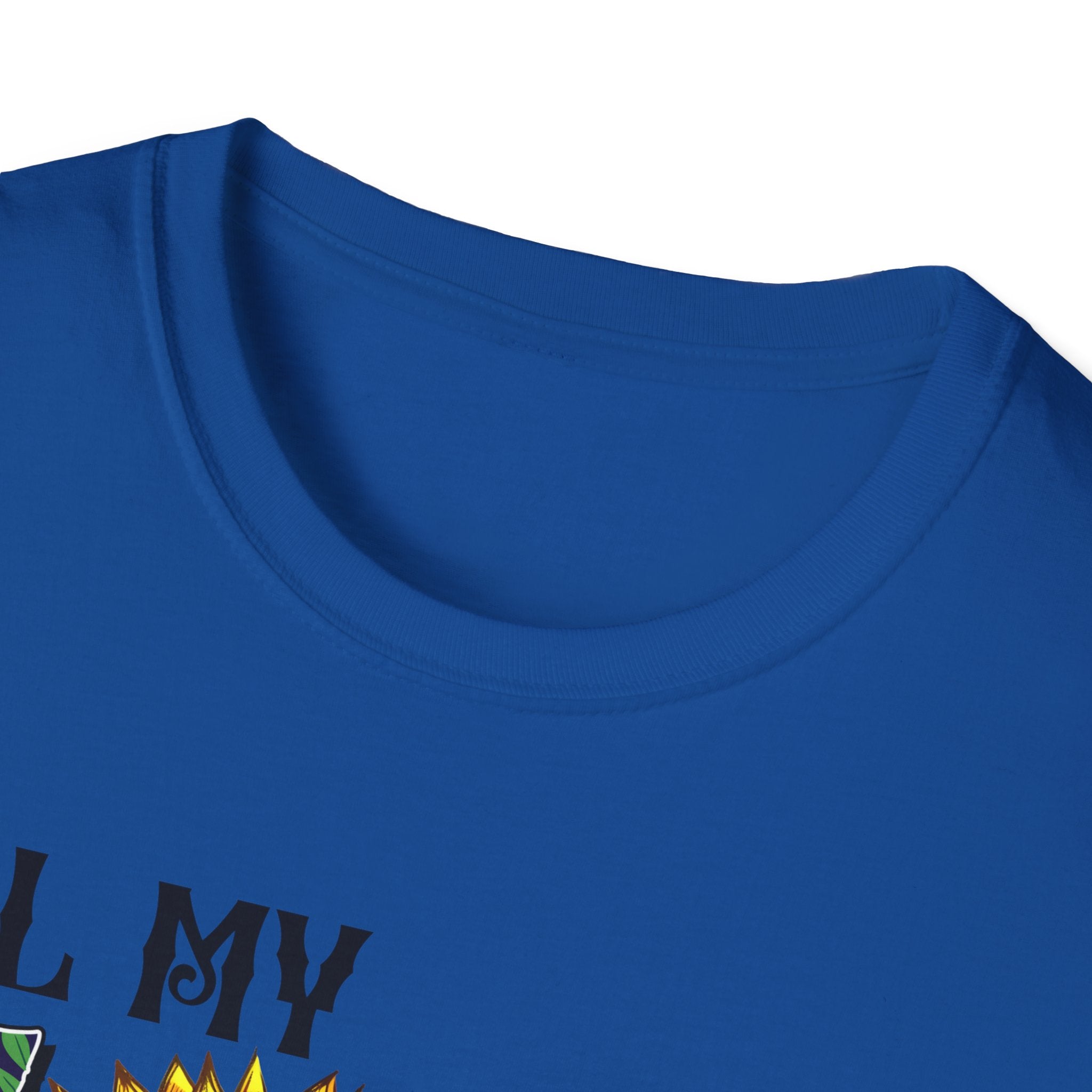Faith T-Shirt — “All My Hope Is In Jesus” Sunflower Floral Design